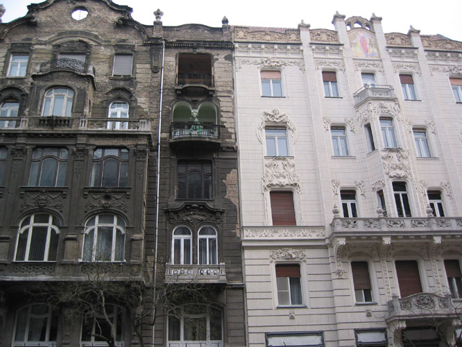 ugly old apartments in 1900s
